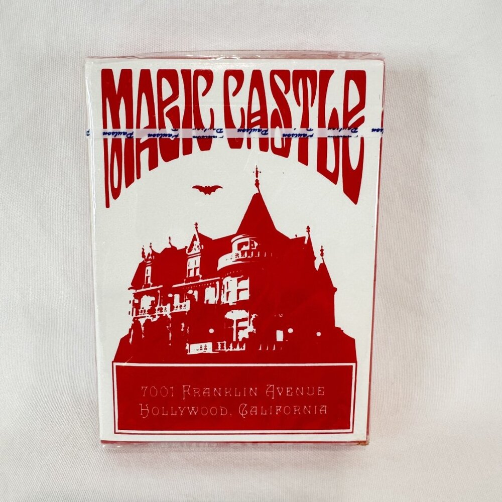 Magic Castle Deck Vintage Rare Paulson Seal Edition Playing Cards New Unopened